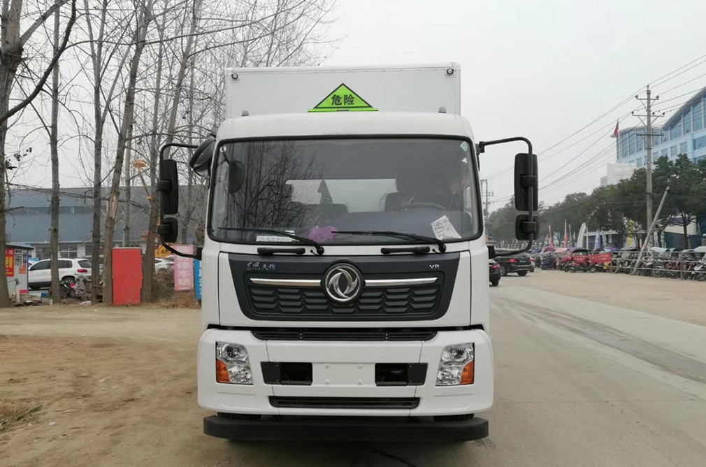 東風天錦國六氣體廂危險品車