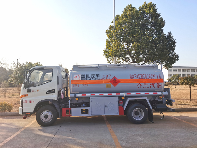 江淮5噸汽油介質油罐車